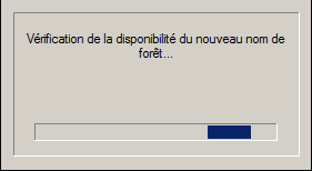 dcpromo : vérifications