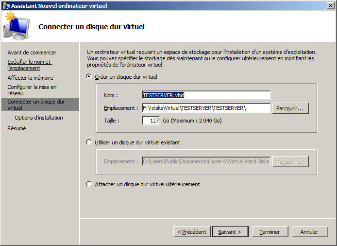 Disque dur virtuel